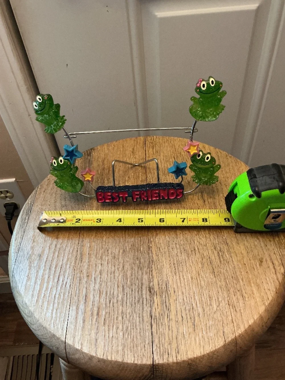 Best Friends Frog Metal Picture Frame